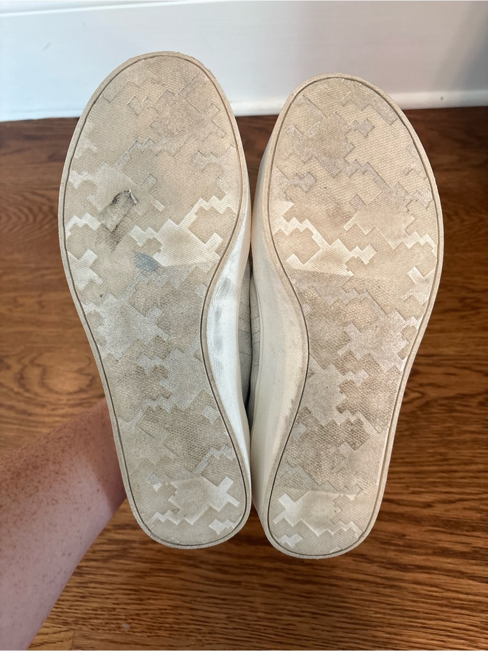Dr. Scholl's Silver Metallic Platform Sneakers - Picture 5 of 5
